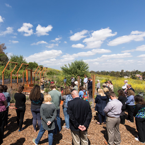 New Prayer Garden Dedicated in Irvine